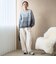 【PENNEYS（ぺニーズ）別注】 グラデ起毛シャギーニット