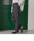 【定番】イージービューティー裏起毛テーパードパンツ（WEB限定サイズあり）