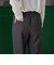【定番】イージービューティー裏起毛テーパードパンツ（WEB限定サイズあり）