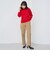 【定番】イージービューティー裏起毛テーパードパンツ（WEB限定サイズあり）