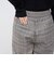 【定番】イージービューティーチェックワイドパンツ（WEB限定サイズあり）