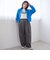 ウールライク裏起毛イージーカーブパンツ