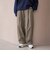 ウールライク裏起毛イージーカーブパンツ