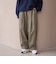 ウールライク裏起毛イージーカーブパンツ