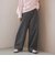 裏起毛ワイドデニムパンツ【インフルエンサー紹介アイテム】