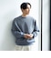 SOLOTEX(R)ヘビーワッフルクルーネック