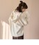 フラッフィーフーディ ウォッシャブルニット（WEB限定カラーあり）