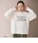 【MICKEY（ミッキー）/別注】ショート丈裏毛ロゴスウェット
