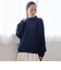 フラッフィーモックネック ウォッシャブルニット（WEB限定カラーあり）