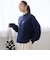 フラッフィーモックネック ウォッシャブルニット（WEB限定カラーあり）