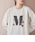 【MICKEY（ミッキー）/別注】アソートロゴ裏毛スウェット（WEB限定サイズあり）