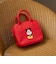 【MICKEY（ミッキー）/別注】レザーライクボストンバッグ