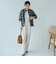 【再入荷/新色登場/ストレッチ/防しわ】【シリーズ累計販売数1万本突破】とろさらイージーワイドパンツ（Youtube紹介アイテム/WEB限定サイズあり）
