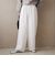 【再入荷/新色登場/ストレッチ/防しわ】【シリーズ累計販売数1万本突破】とろさらイージーワイドパンツ（Youtube紹介アイテム/WEB限定サイズあり）