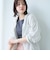 【新色登場 /接触冷感 / 冷房対策】リネンレーヨンレギュラーカラーシャツ（インフルエンサー紹介アイテム）