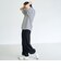 サスペンダー付き フリルワークパンツ