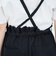 サスペンダー付き フリルワークパンツ