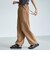 サスペンダー付き フリルワークパンツ