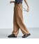 サスペンダー付き フリルワークパンツ