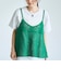 【再入荷 / 新色登場 / セットアイテム】クロシェキャミセットT