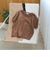 シャーリング風コンパクト半袖Tシャツ