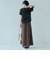 シアーベロア コンパクト半袖Tシャツ