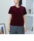 シアーベロア コンパクト半袖Tシャツ