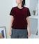 シアーベロア コンパクト半袖Tシャツ