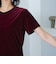 シアーベロア コンパクト半袖Tシャツ