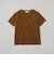 シアーベロア コンパクト半袖Tシャツ