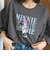 【MICKEY（ミッキー）/別注】ミッキー＆ミニー 袖フリル半袖Tシャツ