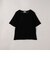 シアーメッシュ フロッキーストライプ半袖Tシャツ