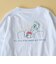 ogawa natsumi（オガワ ナツミ）デザインプリントロングスリーブTシャツ