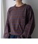 【Tough&Soft】天竺マルチボーダーロングスリーブTシャツ