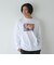 Pontre Studio（ポンレストゥディオ）デザインプリントロングスリーブTシャツ