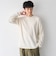 ワッフルヘンリーネック ロングスリーブ Tシャツ