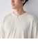 ワッフルヘンリーネック ロングスリーブ Tシャツ