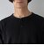 ワッフルヘンリーネック ロングスリーブ Tシャツ