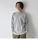 ワッフルヘンリーネック ロングスリーブ Tシャツ