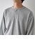 ワッフルヘンリーネック ロングスリーブ Tシャツ