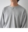 ワッフルヘンリーネック ロングスリーブ Tシャツ