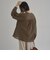 【秋カラー新登場◎/セットアイテム】シアーシャーリングシャツカーデセット