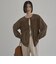 【秋カラー新登場◎/セットアイテム】シアーシャーリングシャツカーデセット