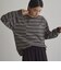 【Penneys（ぺニーズ）別注】マルチボーダー 切替デザインロンT
