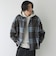 【WEB限定】POLO BCS（ポロ・ビーシーエス）シャギーチェックシャツ（MD.BROWN）