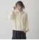 配色デザイン 襟付きポロニット