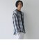 【WEB限定】POLO BCS（ポロ・ビーシーエス）ガーゼチェックシャツパーカー