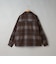 【WEB限定】POLO BCS（ポロ・ビーシーエス）起毛シャギーチェックCPOシャツ（MOCA）