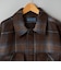 【WEB限定】POLO BCS（ポロ・ビーシーエス）起毛シャギーチェックCPOシャツ（MOCA）