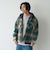 【WEB限定】POLO BCS（ポロ・ビーシーエス）起毛シャギーチェックCPOシャツ（KELLY）